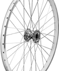 26 Inch Beefy Tricycle Rim For Adult Three Wheel Bike Replacement Double Wall Alloy Wheel With Silver Spokes 36X13G
