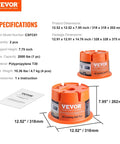 Trailer Jack Block 2000 Lbs Capacity Per Block For No Sweat RV Leveling Polypropylene Camper Stabilizer Blocks 2 pack