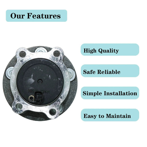 Rear Wheel Hub Bearing Assembly For Ford Escape 2013 2019 C Max 2013 2018 And Lincoln MKC 2015 2019 5 Lug With ABS Sensor