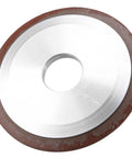 Beast Mode Diamond Grinding Wheel For Hard Metals, 125mm disc with 32mm arbor, ultra smooth abrasive for precision sharpening