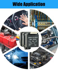 Two Pack Waterproof Relay And Harness Kit Forty To Thirty Amp Twelve Volt Relay Switch Five Pin SPDT Car Relay application collage