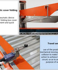 Automatic cover folding mechanism with pneumatic device on Heavy Duty Fully Automatic Carton Erector Electric Carton Folding And Sealing Machine.