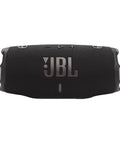 Front view of Rugged Waterproof Bluetooth Speaker With AI Sound Boost And Boss Level Bass, featuring a durable, compact design.