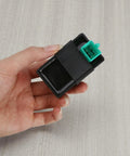 Person holding 5 Pin AC CDI Box For 50cc To 135cc Chinese ATVs Dirt Bikes Quads And Go Karts With Universal AC Fired CDI Unit 5 Pin Male Plug