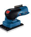 12V Max Brushless Orbital Finishing Sander Cordless With Dust Bag Quarter Sheet And Third Sheet Bare Tool Pro Grade Ergonomic Lightweight