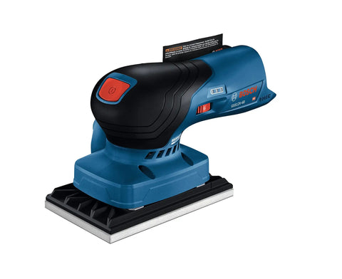12V Max Brushless Orbital Finishing Sander Cordless With Dust Bag Quarter Sheet And Third Sheet Bare Tool Pro Grade Ergonomic Lightweight