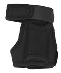 Wrist Flashlight Holster And Adjustable Strap For 25-30mm Flashlights, black nylon with visible quick release clip.