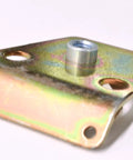 Badass Clinch Nut Plate And Transfer Case Cable Shifter Fix For Switchback Rmk Sleds 1016001 metal bracket showcasing mounting holes.