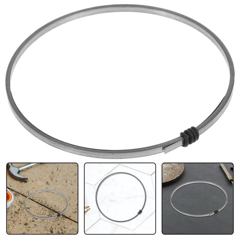 Premium Nickel Chromium Heating Element Replacement Strip For Heat Shrink Film Sealer, circular metal strip in close-up.