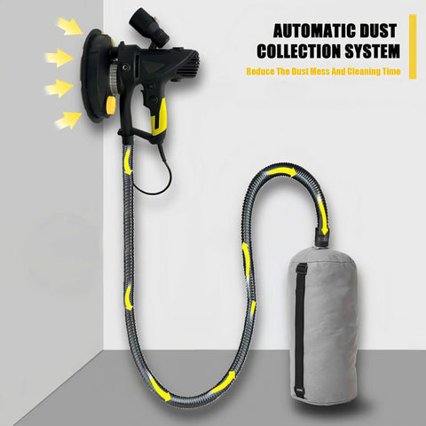 Dust Free Wall Grinding Machine Dust Collection Bag For Drywall Sander Attachment Fits Most Sanders Nonwoven Fabric Bag