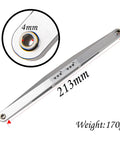 Aluminum Alloy RC Rear Trailing Arms Lower Linkage For 1to7 Traxxas UDR Desert Racer Beefy Rear Suspension Link Bolt On Easy Install Upgrade For Offroad RC Cars, 213mm, 4mm hole