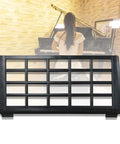 Foldable Metal Keyboard Music Score Stand With Adjustable Tilt for musicians, lightweight sheet holder for home studio or stage, piano backdrop
