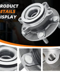 Front Wheel Hub Bearing Assemblies That Fit Nissan Sentra 2007 2012 Rogue 2008 2013 Rogue Select 2014 2015 Two Pack 5 Lug Hubs