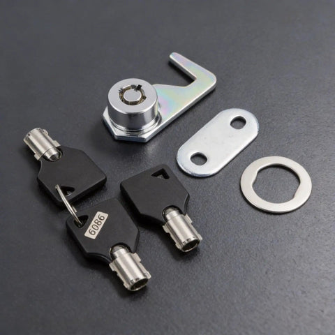Tubular Cam Lock Kit Five Eighth Inch For Tool Boxes Drawers And Cabinets With Zinc Alloy Hook Lock Keyed Alike Includes Keys