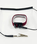 Anti Static Wrist Strap Band With Grounding Wire For ESD, Adjustable All Day Comfort, 1M Ohm Resistance, Six Foot Coiled Cord