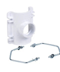 PVC Saddle Tee Kit For 3 Inch Or 4 Inch Schedule 40 DWV Lines DIY Ready Tap Kit With V Bolts Washers And Nuts Heavy Duty PVC