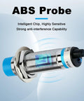 M18 Shielded Capacitive Proximity Sensor Switch With Normally Open Output LED Indicator And AC Type Two Wiring, ABS probe