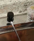 Waterproof Faucet O Rings 0.5 Oz 3 Pack Silicone Lubricant Plumbers Grease in use on faucet stems and valves