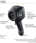 E5 Pro Thermal Imaging Camera With WiFi And Ignite Cloud For Handheld Infrared Inspections, showing features.