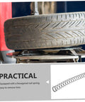Heavy Duty Hex Bar Compression Spring For Tire Changer 41mm Alloy Steel Upgrade Parts For Faster Breakouts And Reliable Machine Performance On Any Shop Floor, shown with tire changer