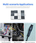 Heat Shrink Tubing Kit 2 To 1 Shrink Ratio For Electrical Wires Automotive Electronics, 671 Pcs in Black and White, Multi-use Applications
