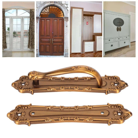 Beefy Heavy Duty Antique Barn Door Handle Set Double Sided Pull For Sliding Barn Doors Gates Garages Sheds Easy Install