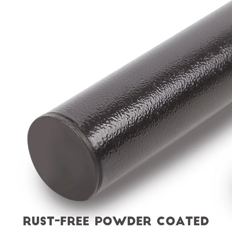 45 Inch Patio Umbrella Replacement Lower Pole With Bullet Buckle Beefed-Up Iron Construction Bronze Finish
