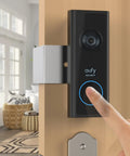 Anti Theft Doorbell Mount For Eufy Video Doorbell C210 No Drill Rust Proof Keeps Doorbell Sensor Clear Inward Swing Ready Ideal
