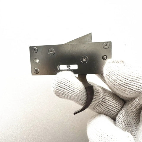 105Lb Stainless Steel Crossbow Trigger Mechanism for DIY Archery and Hunting shown with close-up of durable steel build and design