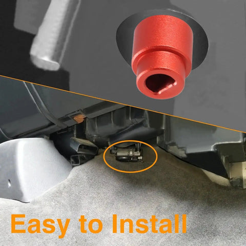 2 Pack Upgraded Aluminum Alloy Temperature Door Servo Couplings For Dodge Ram 1500 1999-2001, 2500 1999-2002, 3500 1999-2002 Replace 5012923AB installed