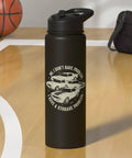 Storage Woes Take A Backseat No Cap With This Dual Wall Stainless Steel Insulated Water Bottle With Car Design On Court