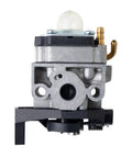 Beefed-Up GX25 GX35 Carburetor Kit For Honda FG100 FG110 HHT25S HHT35S front view with primer bulb and brass connector
