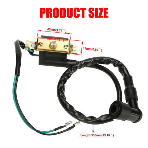Ignition Coil Starter Solenoid Voltage Regulator CDI Kit For Chinese ATV Quad Dirt Bike Go Kart 4 Stroke Engines 90cc 110cc 125cc