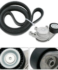 Drive Belt Tensioner And Ribbed V Belt Kit For BMW 228i 2014 2016 And X3 2013 2017 Replacement Part 11287618848 overview image