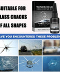 Windshield Chip Repair Kit For Quick Fixes 2026 Glass Repair Liquid Lets You Patch Cracks Fast In Car Windows Windshields