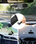 Power Cord For Cobra Radar Detectors USB Charger Cable Replacement for Cobra RAD 480i in-use and close-up views.