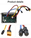 Replacement Main Controller Board for Ninebot Max Electric Scooter Heavy Duty Metal Mainboard Reliable Repair Part to Get Your Ride Back Rolling and Restore Power Easy Install with colored wires