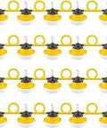 200Ft LED Construction String Lights Industrial Grade For Construction Sites Renovations Walkways Patios Outdoor Lighting Solutions With Portable Extendable Design And Handy Hanging Hooks Energy Efficient 50W 5000lm