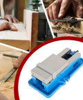 4 Inch Lock Down Milling Vise Workhorse For Drill Press And Milling Machine With 100 Mm Jaw Width High Accuracy Bench Clamp in blue base