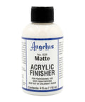 Matte Acrylic Finisher 4 Fl Oz Flexible Clear Coat For Leather Shoes Bags Jackets And Accessories Dope Pro Grade Matte Sealant Varnish For Leather Craft And Restoration Restores Color, Adds Scratch Resistant, Long Lasting Protection No 620 bottle
