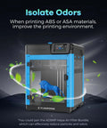 DIY 3D Printer Enclosure Kit For Quiet, Safe Printing With Odor Isolation And High Temp Filament Support (ASA, PC) display