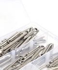 175Pcs Cotter Pin and Metal Clip Fastener Kit for Cars and Machinery Workshop, Heavy Duty Rustproof 304 Stainless Steel