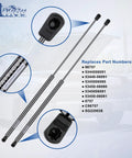 Beefy Heavy Duty Front Hood Struts Gas Springs Lift Supports for Toyota Avalon 2013 to 2018 and Camry 2012 to 2017 Pack of 2