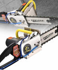 Heavy Duty Dust Free Concrete Wall Saw Machine Built To Knock Out Rough Jobs Without Breaking A Sweat For 48Cm Deep Wall Chasing On Stone Granite Tile And Wood Power Tool close-up view of the saw blade and motor.