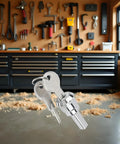Universal Toolbox Lock For Toolboxes Cabinets And Furniture Drawers That Keeps Your Gear Safe With 180 Degree Rotation Locking Heavy Duty Iron Construction Fits Most Drawers Easy Install, silver key lock