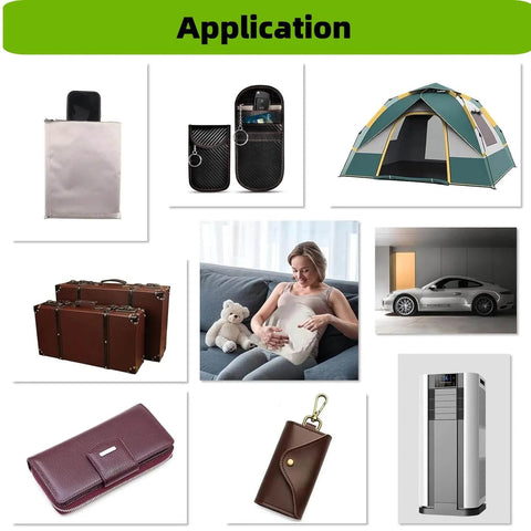 Applications of Soft Conductive Shielding Fabric With Copper Nickel Plating for smart meters and Faraday cage projects.