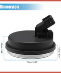 Side view of Rear Hub Bearing ABS Speed Sensor Cap For Hyundai Veloster Elantra GT And Kia Forte 2019 To 2023 with dimensions