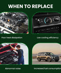 Image showing signs to replace AC Compressor With Clutch Fits Nissan Altima And Infiniti Qx60 2.5L 3.5L Engines Replacement CO29073C.