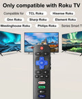 Two Pack Replacement Remote For All Roku TV Models No Pairing No Setup No Fuss Infrared Remote Works With TCL ONN Hisense