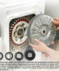 Tub Washer Bearing And Seal Kit With Front Seal 4280EN4001F And Rear Bearing 4280EN4001G Easy Tool Free Install For Quieter, Smoother Laundry Day And Fewer Noises. washer motor bearing replacement